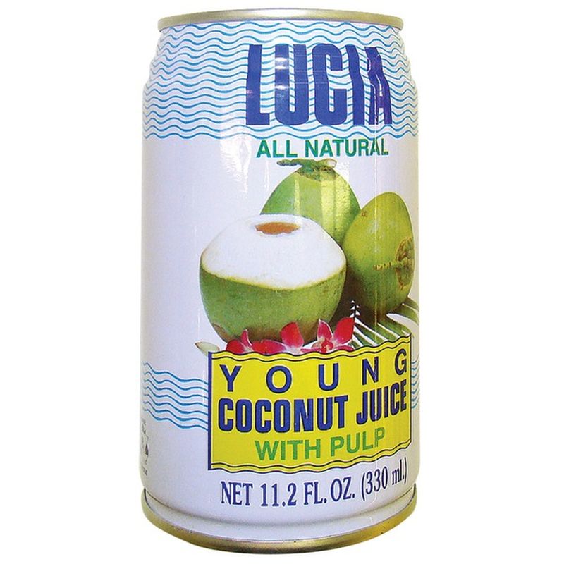 Lucia Young Coconut Juice With Pulp (10.5 fl oz) Instacart