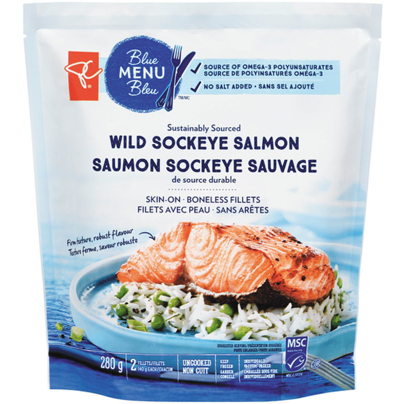 Wild Sockeye Salmon Fillets