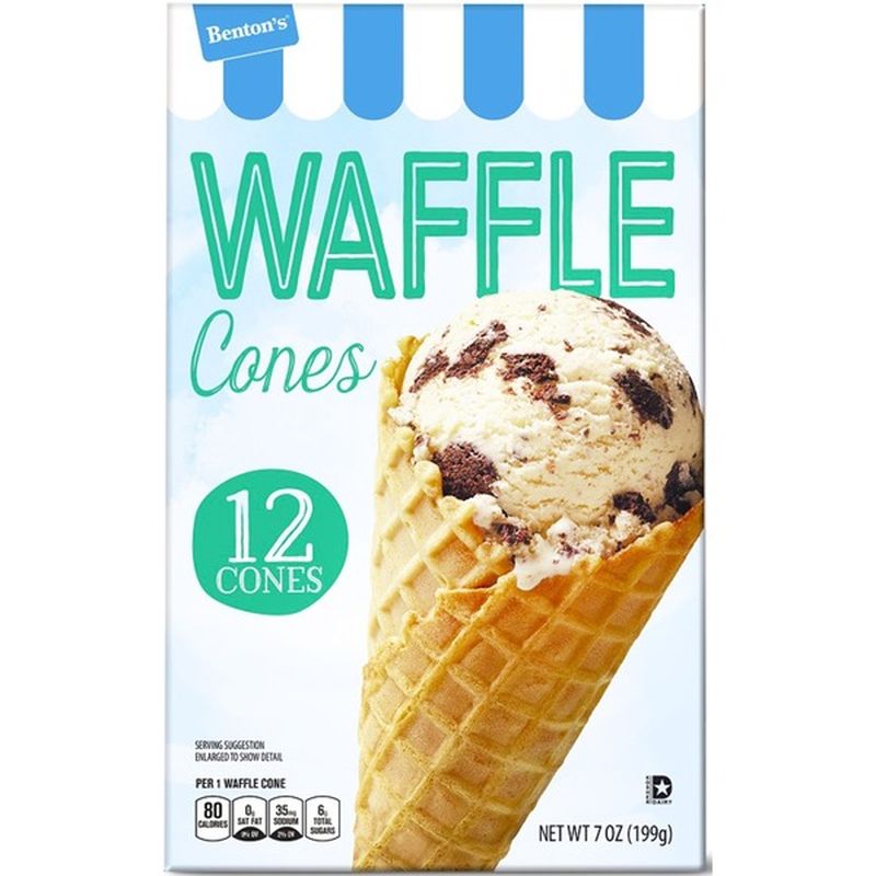 Benton's Jumbo Waffle Cones (7 oz) from ALDI Instacart
