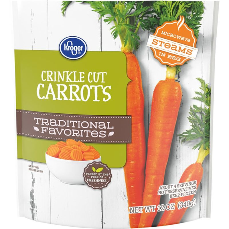 Kroger Crinkle Cut Carrots