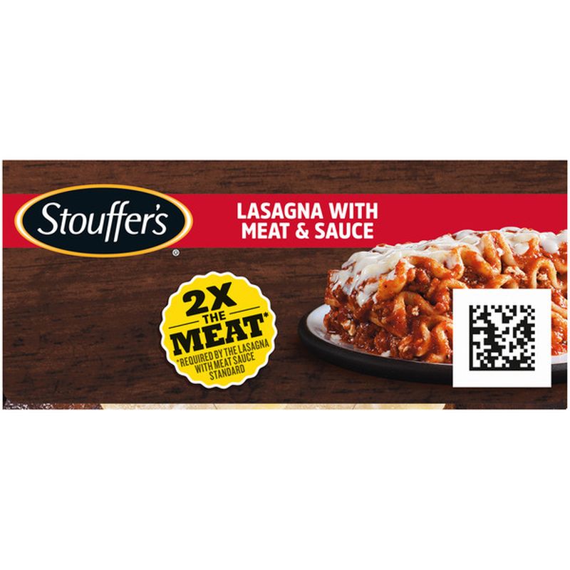 Stouffer's Lasagna With Meat & Sauce Frozen Meal (10.5 Oz) - Instacart