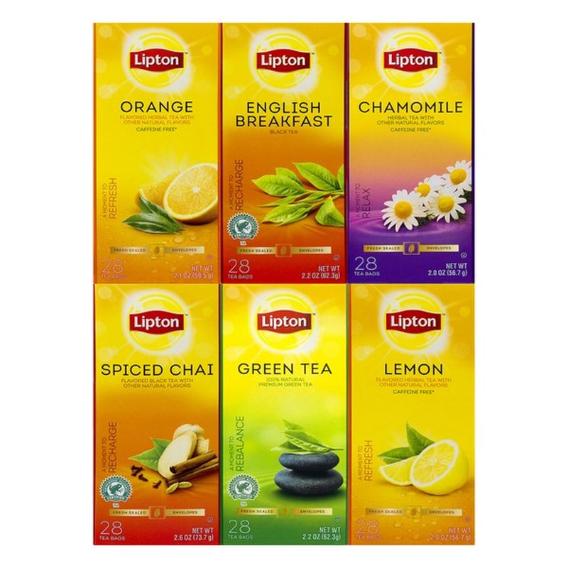 Lipton Tea/beverages Orange Tea (28 1n) Instacart