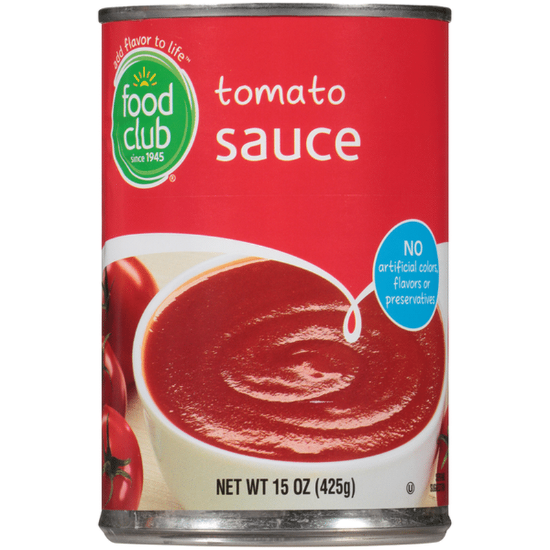 Food Club Tomato Sauce (15 oz) Instacart