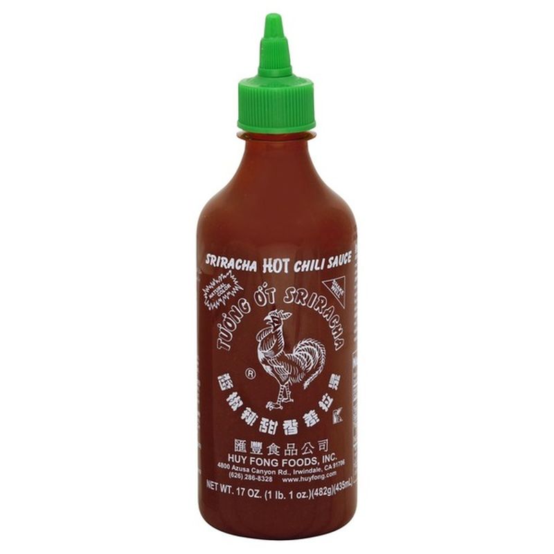 Huy Fong Foods Chili Sauce, Hot, Sriracha