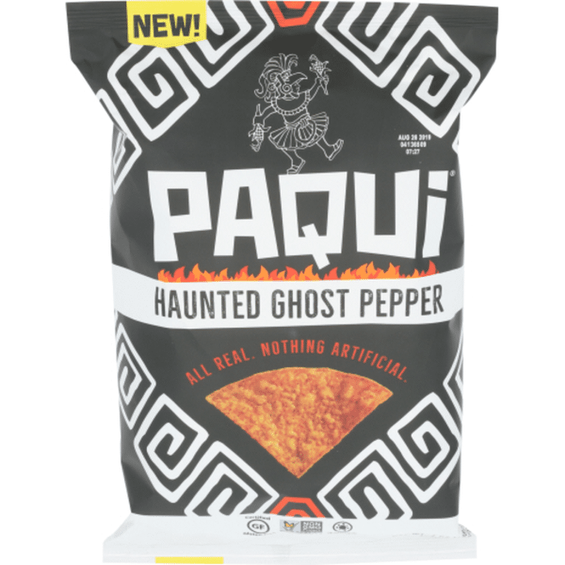 Paqui Tortilla Chips, Haunted Ghost Pepper, Freakin' Hot (7 oz) from