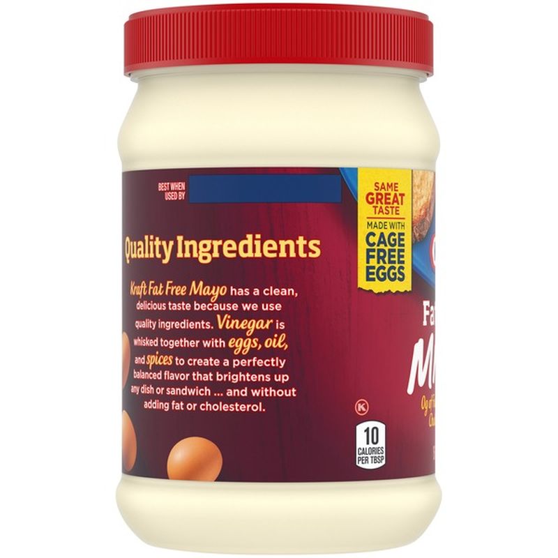Kraft FatFree Mayonnaise (15 fl oz) Instacart