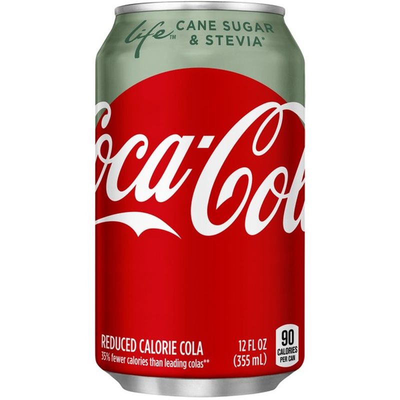 Coke Life Life Soda Soft Drink (12 Fl Oz) - Instacart