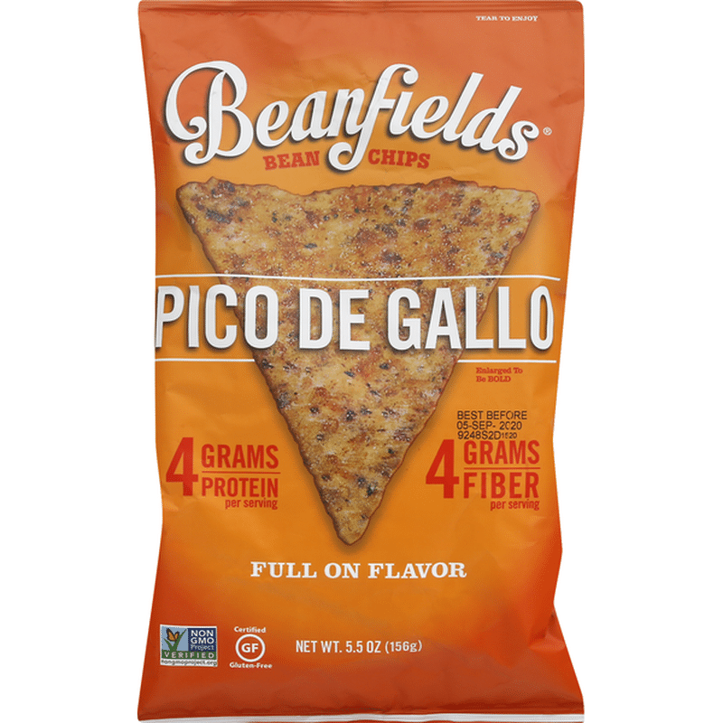 Beanfields Bean Chips, Pico de Gallo (5.5 oz) from Rainbow Grocery