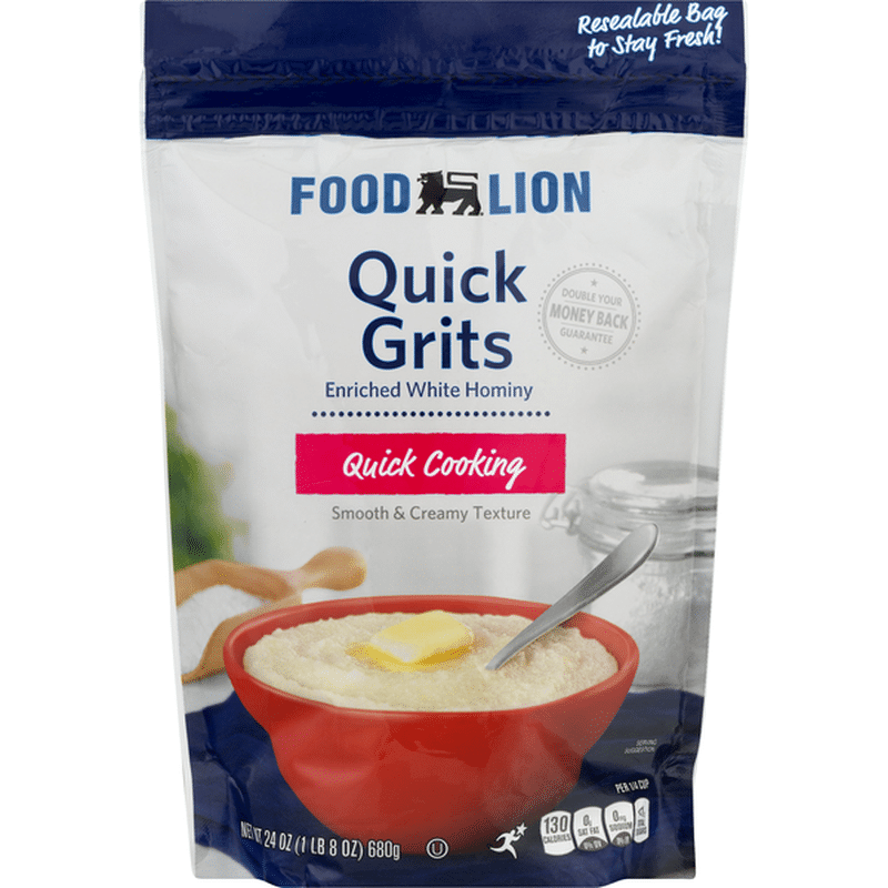 Food Lion Quick Grits (24 oz) Instacart