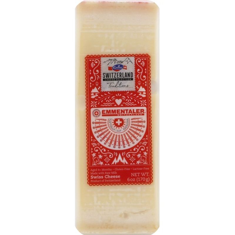 Emmi Cheese, Swiss, Emmentaler (6 oz) Instacart