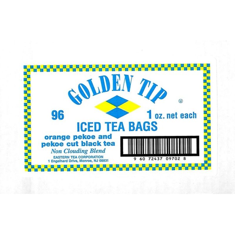Golden Tip Iced Tea Bags