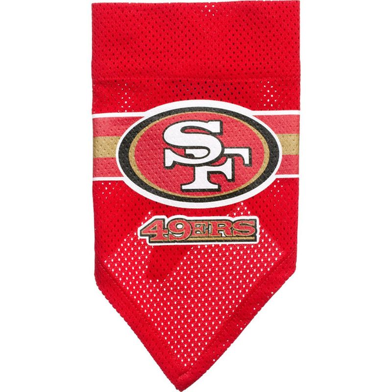 Hunter Fan Company San Francisco 49ers Mesh NFL Dog Bandana