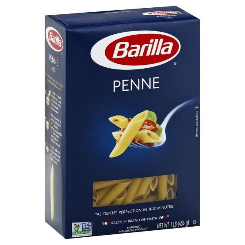 Barilla Classic Blue Box Pasta Penne Oz From Publix Instacart