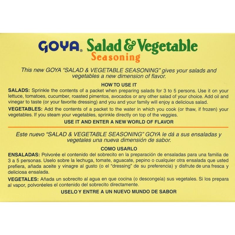 Goya Salad & Vegetable Seasoning