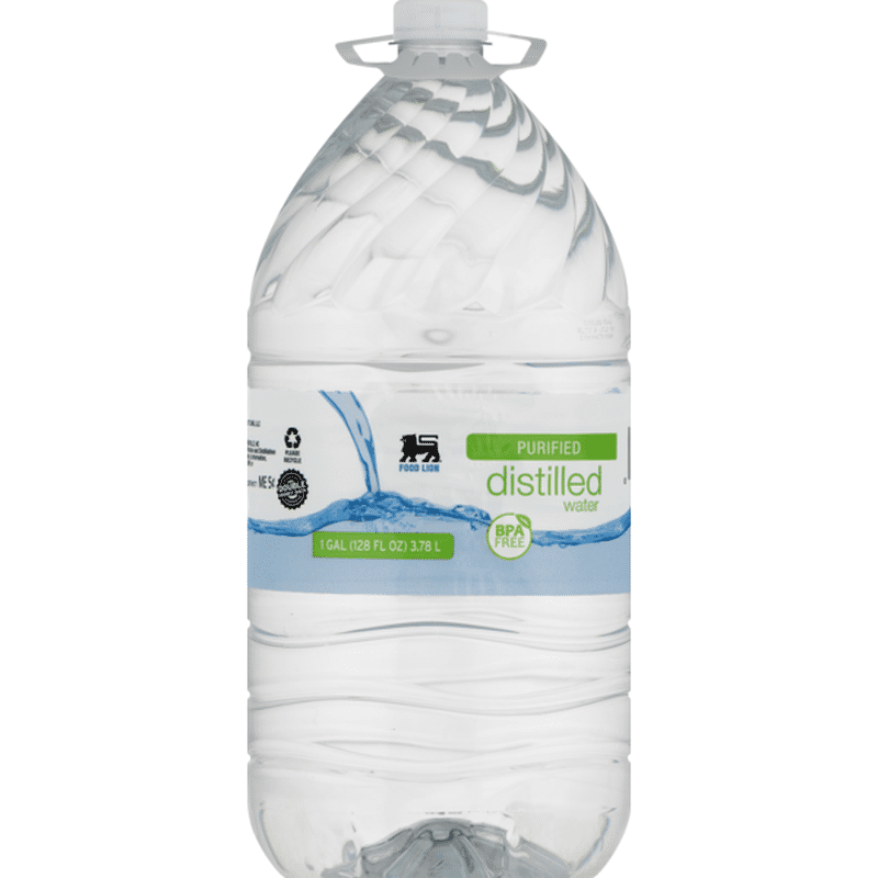 Food Lion Water, Distilled, Purified, Bottle (1 Gal) - Instacart