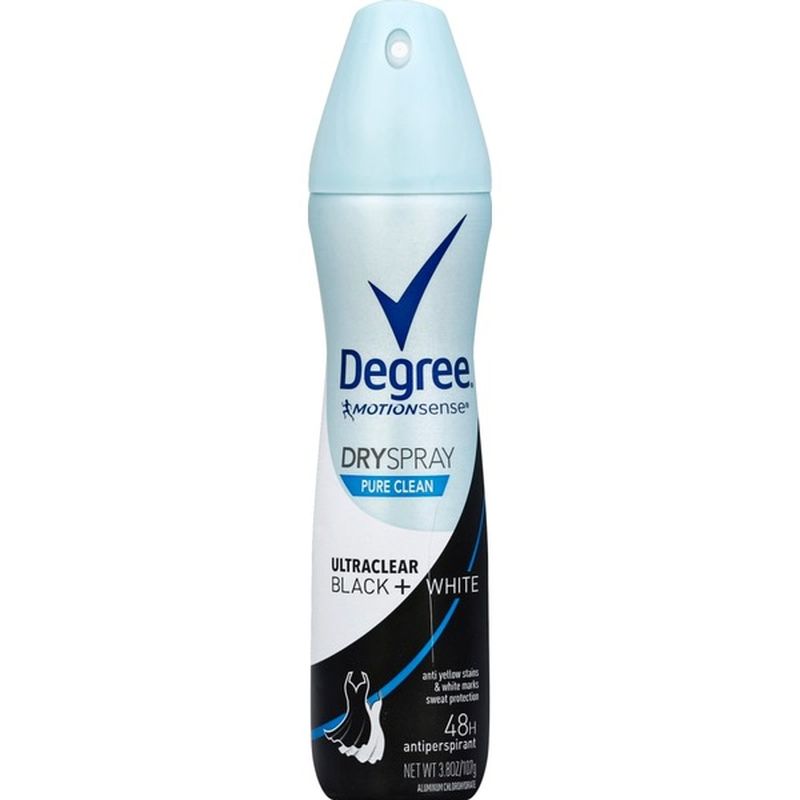 Degree Antiperspirant Dry Spray Pure Clean (3.8 oz) from FoodsCo