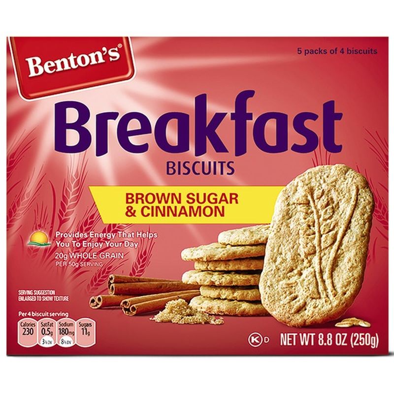 Benton's Cinnamon Breakfast Biscuits (8.8 oz) from ALDI Instacart