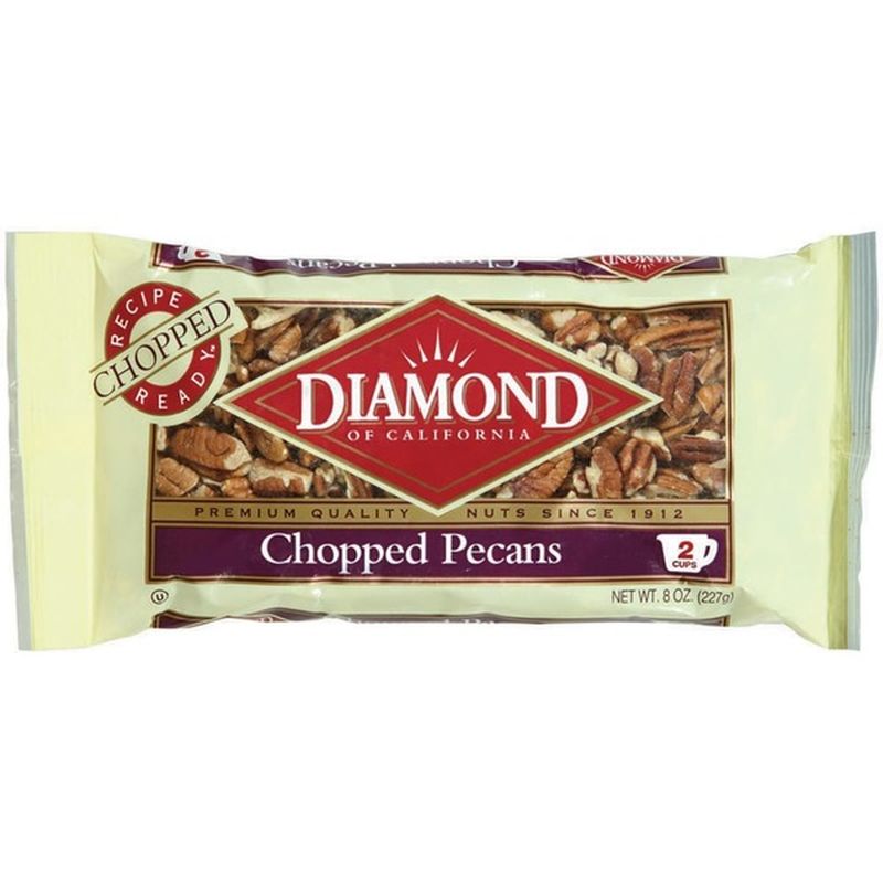 Diamond of California Pecans, Chopped (8 oz) from Kroger Instacart
