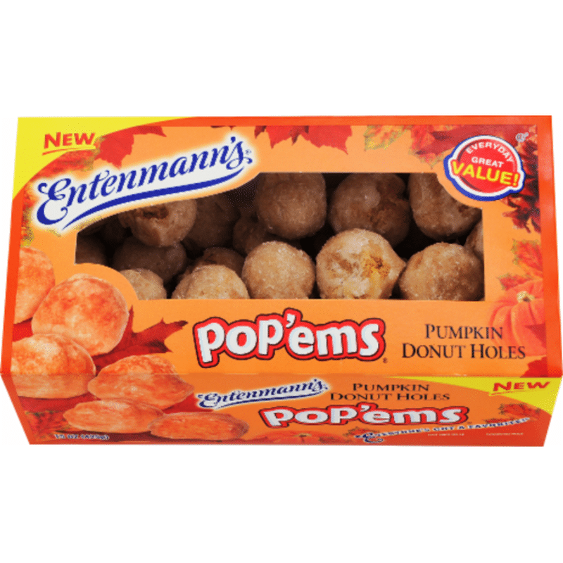 Entenmann S Pumpkin Donuts Pop Ems 15 Oz Instacart