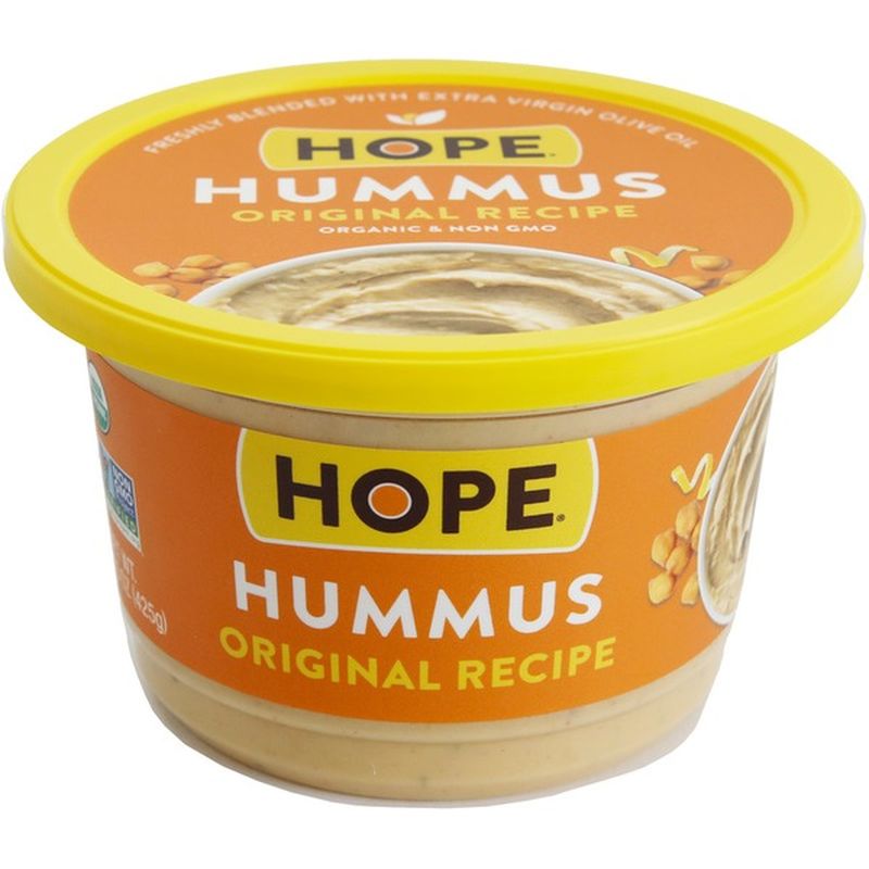Hope's Organic Original Recipe Hummus Family Size (15 oz) Delivery or