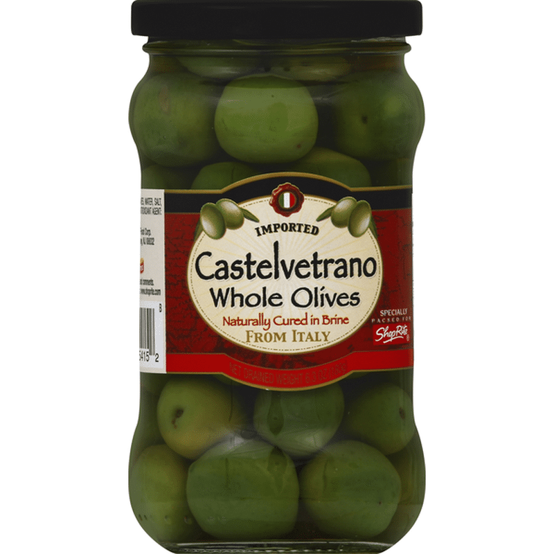 ShopRite Olives, Castelvetrano, Whole (6.3 oz) Instacart