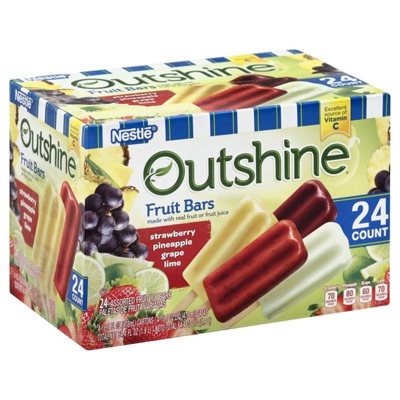 Outshine Fruit Bars, Assorted, Box (24 ct) Delivery or Pickup Near Me