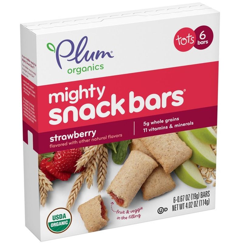 Plum Organics Strawberry Bar (6 ct) from Publix Instacart