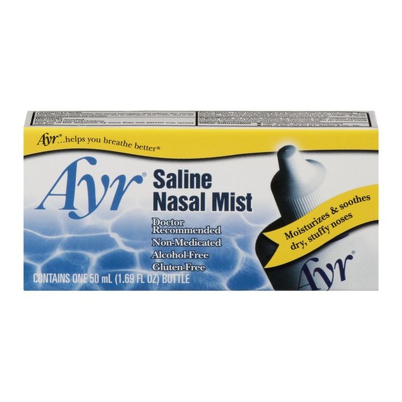 Ayr Saline Nasal Mist (1.69 oz) from Food Lion - Instacart