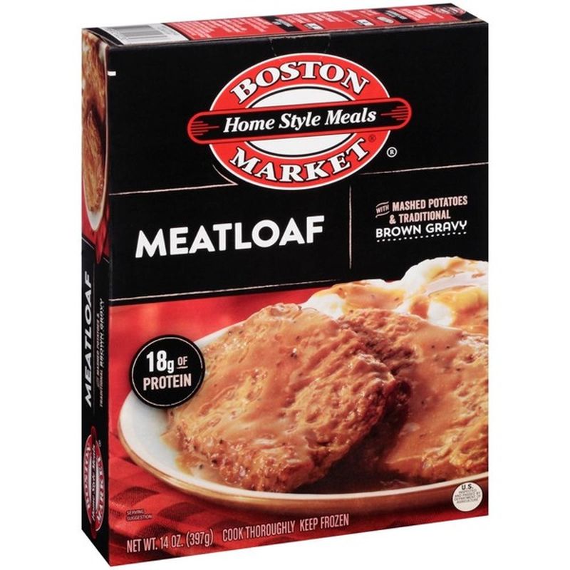 Boston Market Home Style Meals Meatloaf (14 oz) Instacart
