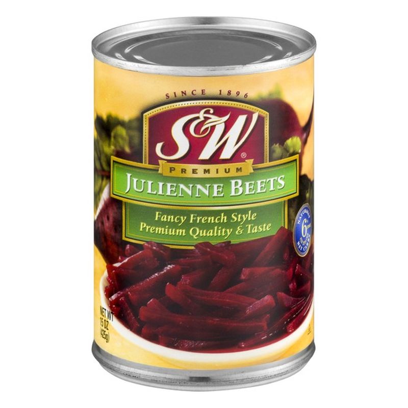 S & W Premium Julienne Fancy French Style Beets (15 oz) Instacart