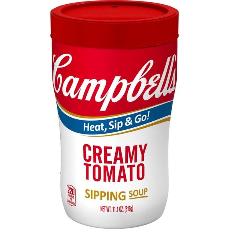 Campbell's® Soup on the Go Creamy Tomato Soup (11.1 oz) from Walmart