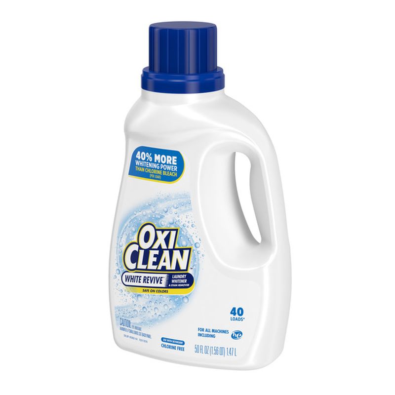 OxiClean White Revive Liquid Laundry Whitener Stain Remover 50 Fl   Large B2d5c3cd 2be7 4420 B125 3725ac389fae 