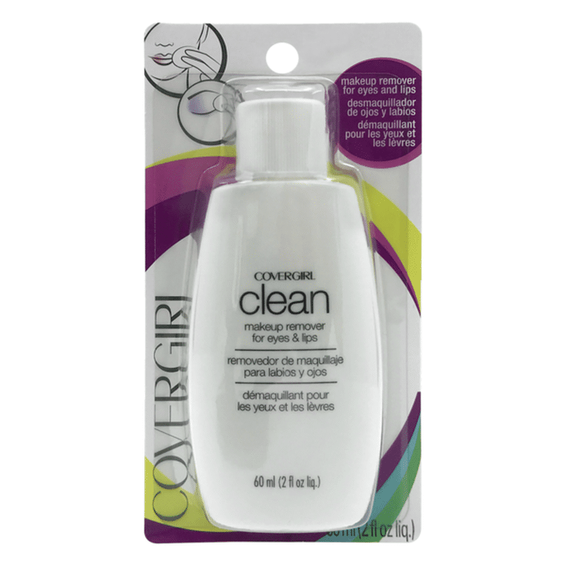 CoverGirl Clean Makeup Remover For Eyes & Lips (2 fl oz) Instacart