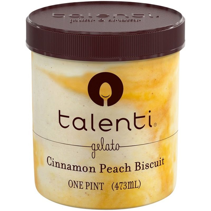 Talenti Ice Cream Cinnamon Peach Biscuit (1 pt) from Stop & Shop