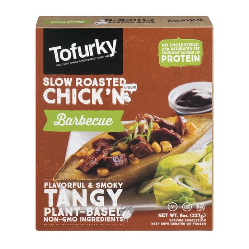 Tofurky Chick'n, Slow Roasted, BBQ Style (8 oz) Instacart