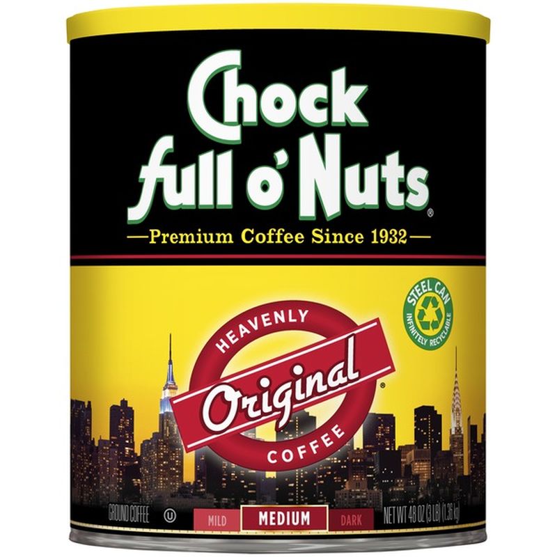 Chock Full O' Nuts Heavenly Coffee Original Medium Roast Ground Coffee