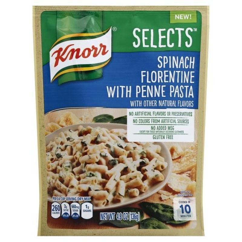 Knorr Selects Spinach Florentine With Penne Pasta (4.8 oz) from Publix