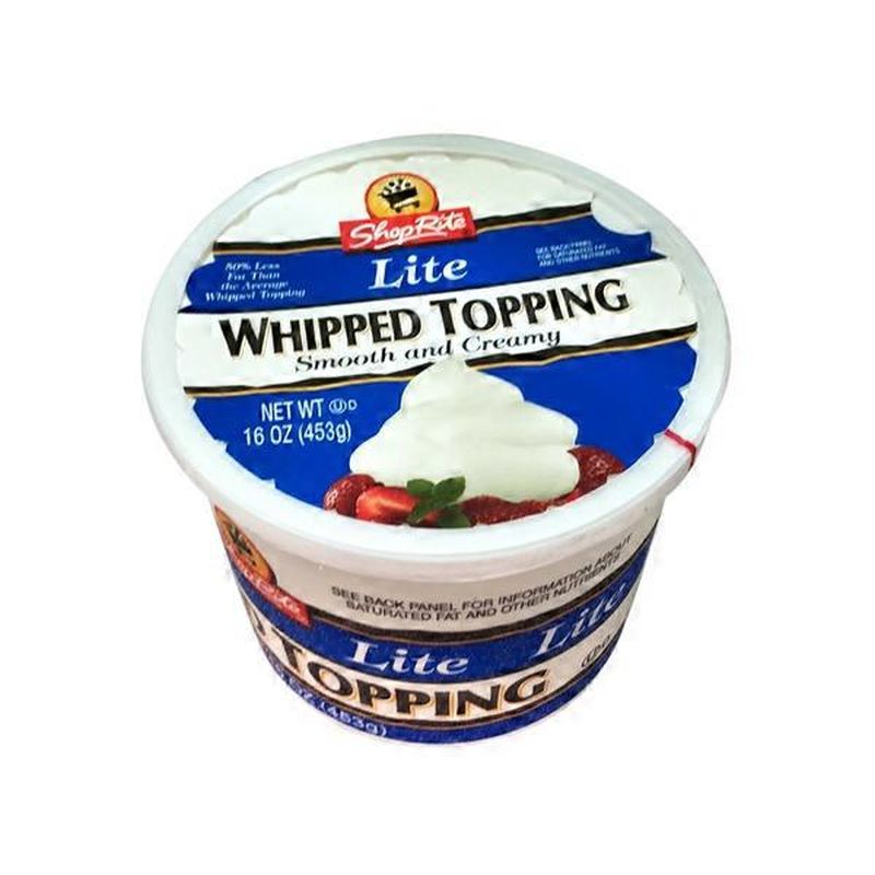 ShopRite Whipped Topping, Lite (16 oz) Instacart