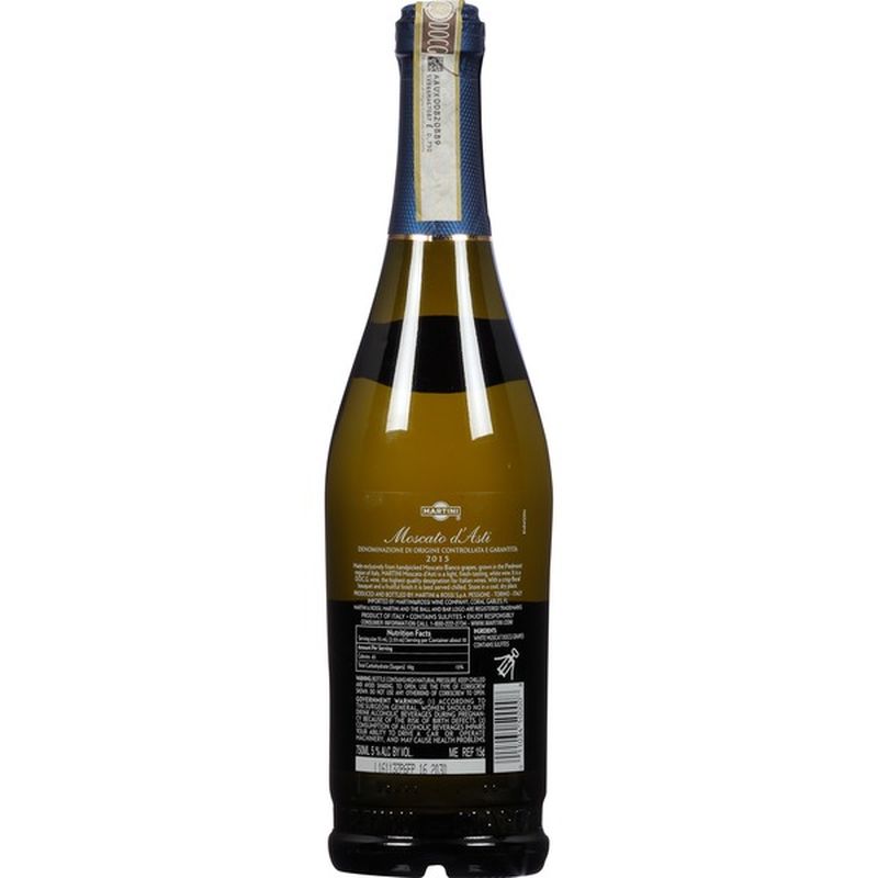 Martini & Rossi Moscato d'Asti Wine (750 ml) Instacart