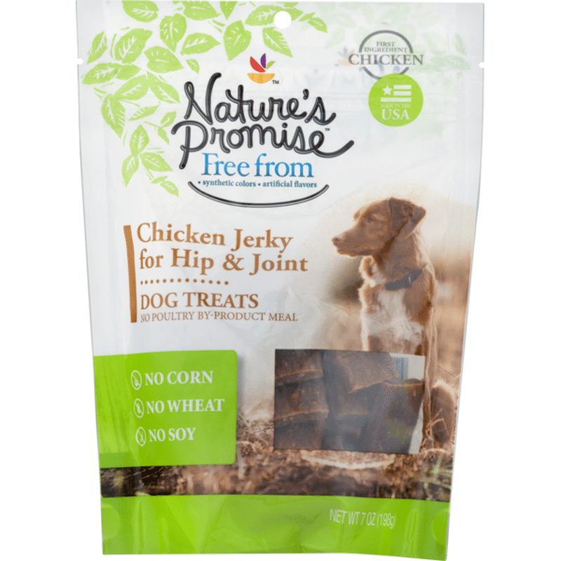 Nature's Promise Free From Dog Treats Chicken Jerky For Hip & Joint (7 ...