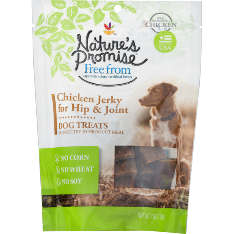 Nature's Promise Free From Dog Treats Chicken Jerky For Hip & Joint (7