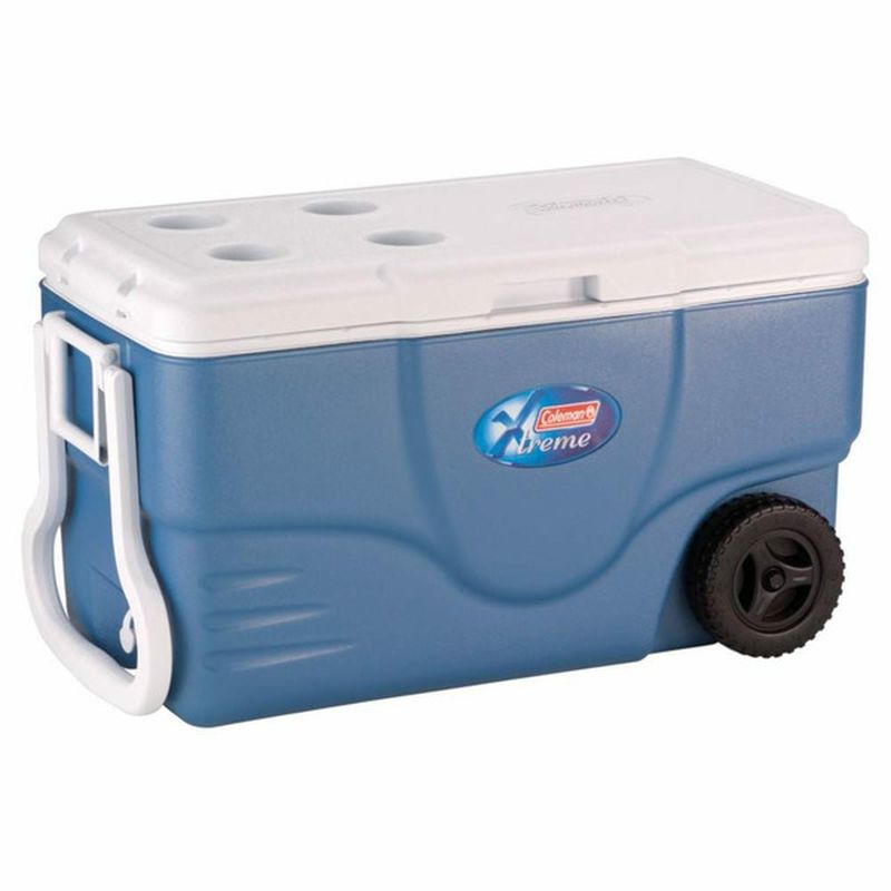 Coleman 62 Quart Blue Xtreme 5 Wheeled Cooler