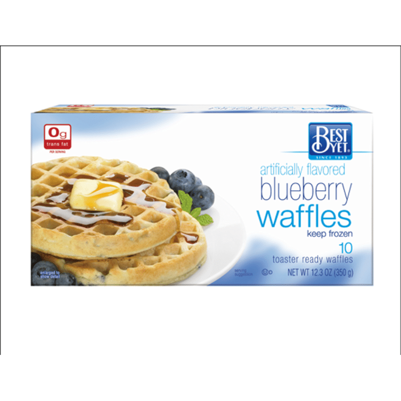 Best Yet Blueberry Waffles