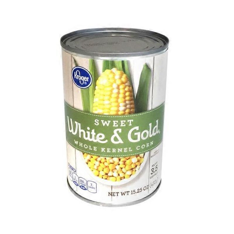 Kroger White & Gold Whole Kernel Corn (15.25 oz) Instacart