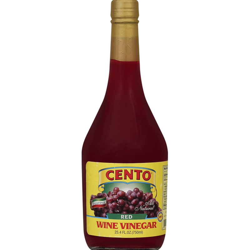 Cento Vinegar, Wine, Red, Italian Style (25.4 oz) Instacart