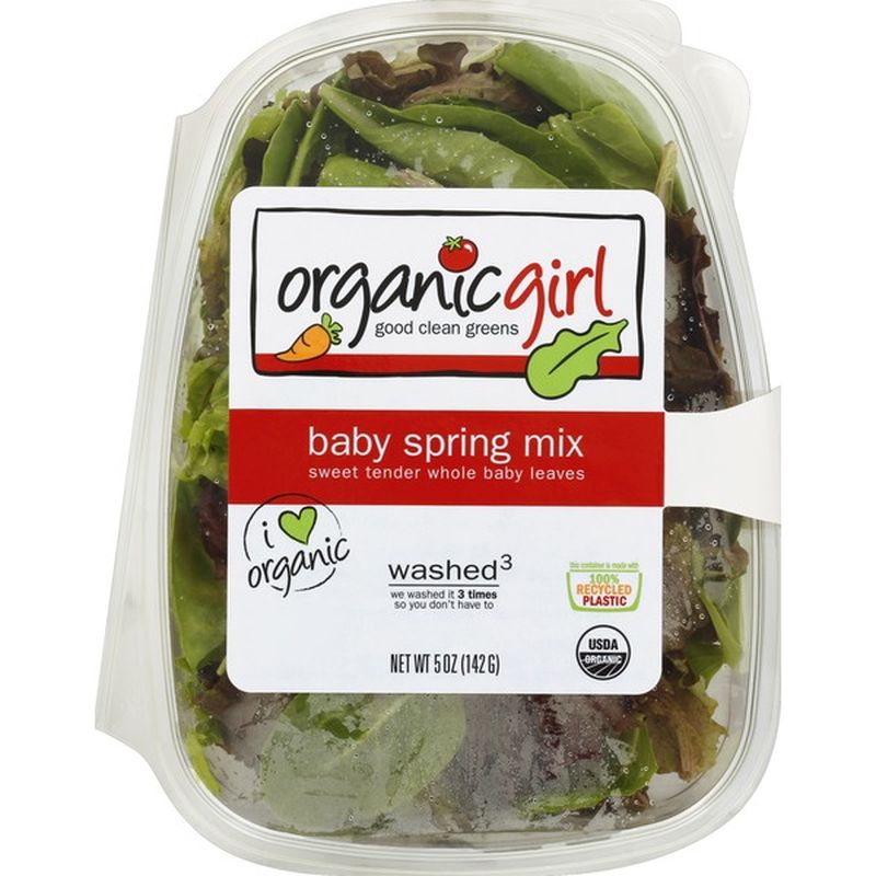 Organic Girl Baby Spring Mix (5 oz) from Falletti Foods - Instacart