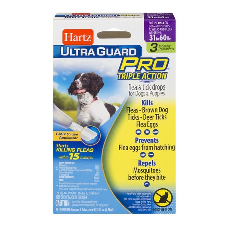 hartz ultraguard pro triple action side effects
