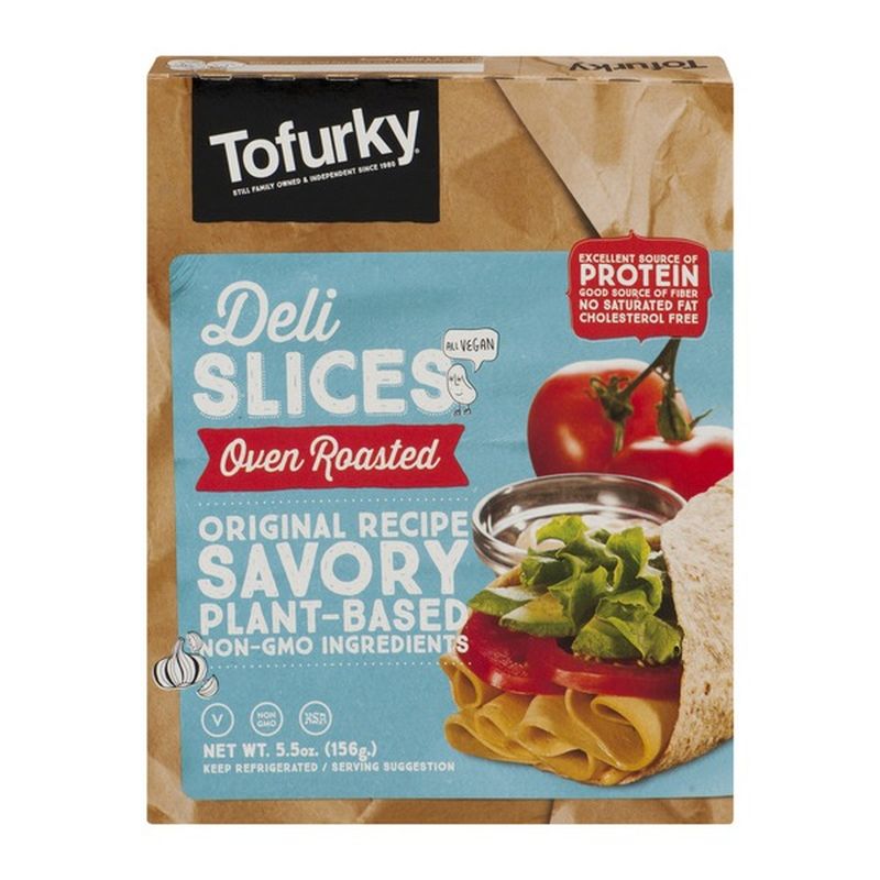 Tofurky Deli Slices, Oven Roasted (5.5 oz) from Big Y World Class Market Instacart
