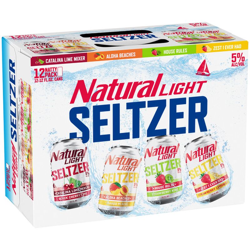 Natural Light Hard Seltzer Variety Pack Cans Fl Oz Delivery Or Pickup Near Me Instacart