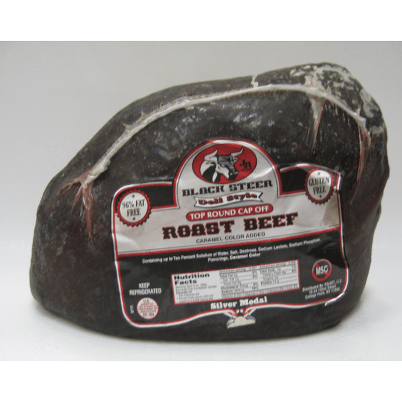 Black Steer Silver Top Round Roast Beef (8 lb) Instacart